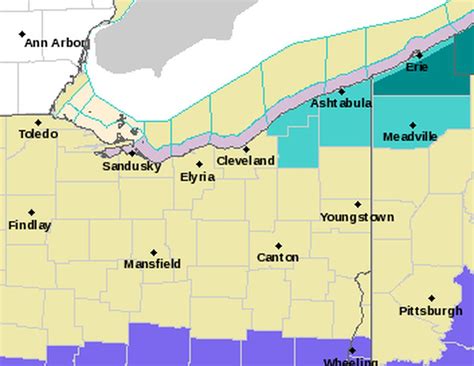 National Weather Service Issues Lake Effect Snow Advisory For Lake