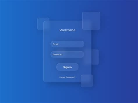 Glass Morphism Effects Login Form Html Css By Animation Bro On Dribbble