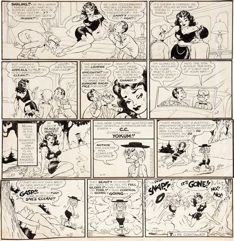 al capp and frank frazetta li l abner sunday comic strip original lot 93046 heritage auctions