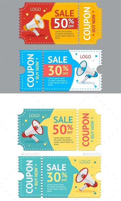 Coupon Sale Vector Eps Download Here Item
