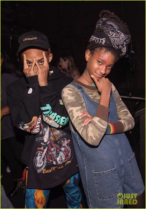 Photo Willow Smith Gets Support From Brother Jaden At Girl Cult
