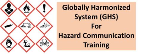 Hazard Communication Training For Medical Facility Ghs Training
