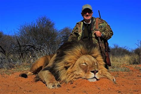 My number one inspiration was my mother. African lion hunting safari packages South Africa with ...