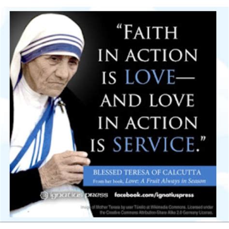 Faith In Action Mother Theresa Quotes Mother Teresa Quotes Catholic