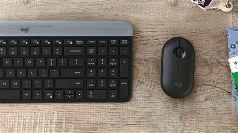 Logitech Slim Wireless Keyboard And Mouse Combo Mk470 W126923592 Eet