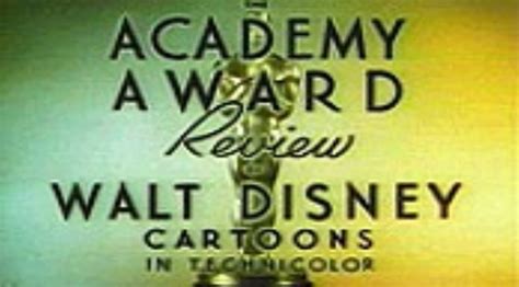 Academy Award Review Of Walt Disney Cartoons 1937 Media Reject