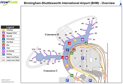 Birmingham Birmingham Shuttlesworth International Bhm Airport