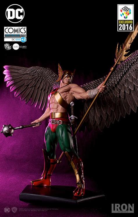 Ccxp 2016 Exclusive Hawkman Statue By Iron Studios Dc Comics News