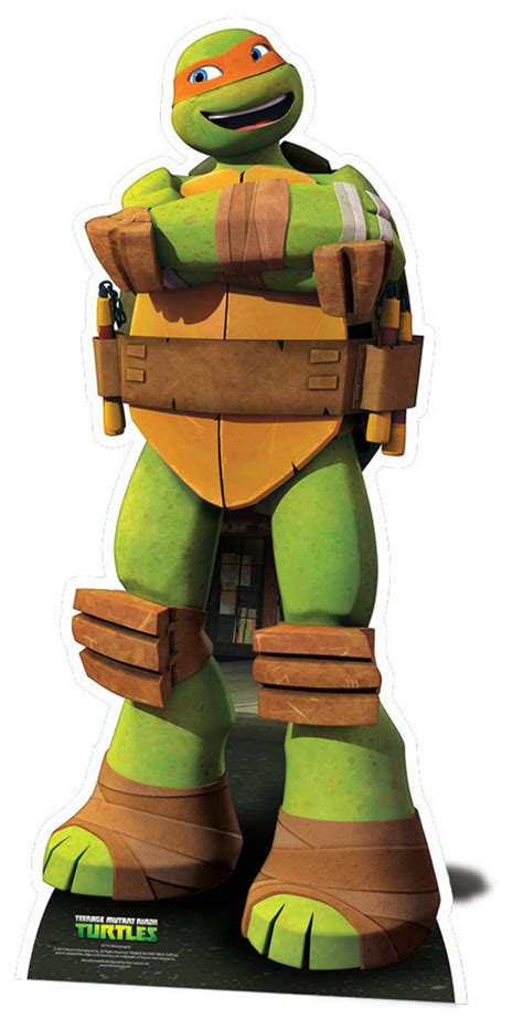Michelangelo Teenage Mutant Ninja Turtles Mini Cardboard Cutout