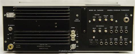 Ten Tec Paragon 585 Desktop Shortwave Transceiver