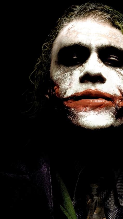 Download 1080x1920 Joker Batman Heath Ledger Wallpapers