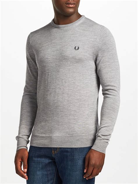 Fred Perry Classic Crew Merino Jumper At John Lewis And Partners