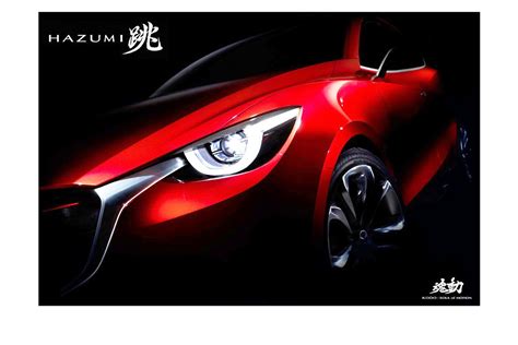 Mazda Reveals Hazumi Concept Car Teaser Image What Car