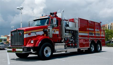 Kenworth Custom T800 Pumper Fire Dept Fire Department Firefighting