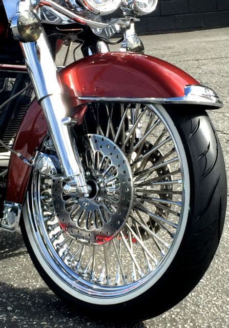There is lots of moneyand time invested in it. Road King 21" Spoke Wheel Hard Saddlebags Chrome Calipers ...