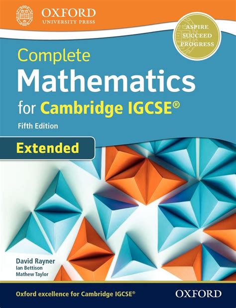 Pdf Print Complete Mathematics For Cambridge Igcse® Fifth Edition Extended Cambridge Igcse
