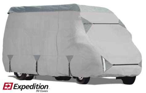 Class B Expedition Premium Rv Motorhome Cover Fits 22 24 Ft Grey Ebay