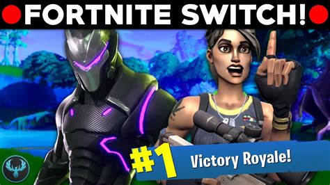Fortnite Switch Gameplay Victory Royale With Viewers Fortnite Nintendo Switch Livestream
