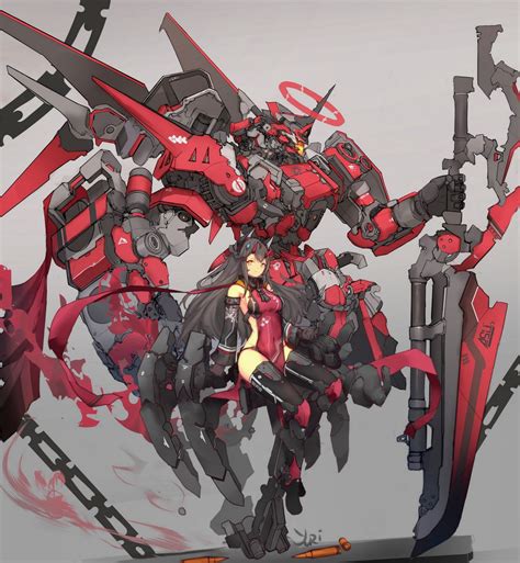 Syaha HENTERA Commission Still Closed On Twitter Mecha Anime Robot Concept Art Gundam Art