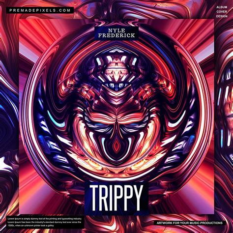 Trippy Album Cover Photoshop Psd