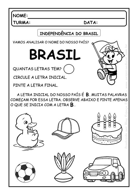 Atividades Sobre 7 De Setembro
