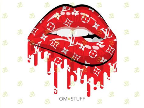 Free 180 Louis Vuitton Png Dripping Lips Svg Free Svg Png Eps Dxf File