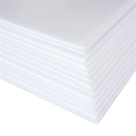 Buy 20pack 1181x1575inch Corrugated Plastic Sheets Sign Blank Board
