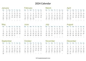 Calendar Yearly Pdf Top Amazing List Of Printable Calendar For