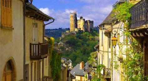 Najac Chateau In One Of The Most Beautiful Villages In France