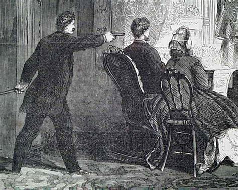 Front Page Print Shows Lincoln Being Assassinated