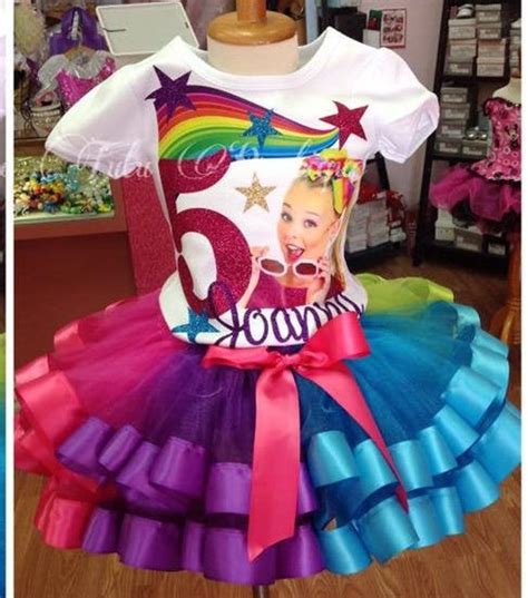 Jojo Siwa Bows Jojo Bows Birthday Tutu Outfit Birthday Dresses Jojo