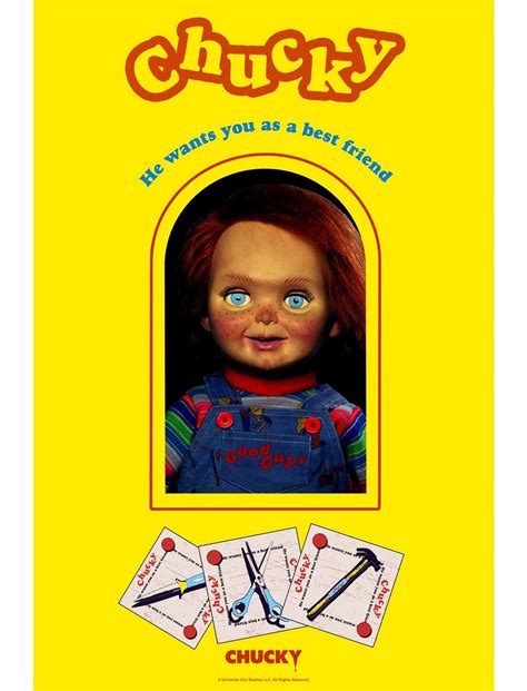 Chucky Tv Series Good Guys Doll Poster White Hot Topic