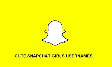 cute girls snapchat usernames for friendship 2020