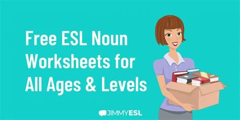 Free Esl Noun Worksheets For Your Lessons Jimmyesl Nouns Worksheet