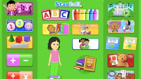 Starfall Educational Game Youtube
