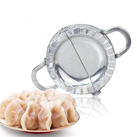 Stainless Steel Wraper Dough Presser Dumpling Maker Mould Kitchen