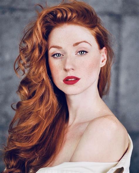 Alina Kovalenko For Levana Beautiful Redhead Redheads Red Hair Model