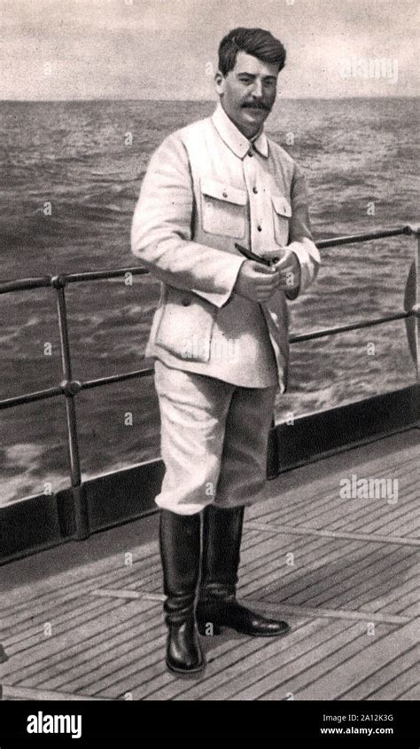 Vintage Photograph Of Joseph Stalin Stock Photo Alamy