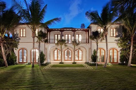 Stock Custom Homes Sells 59m Oceanfront Estate In Palm Beach
