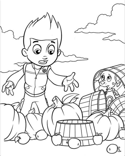Download and print these paw patrol halloween coloring pages for free. Paw Patrol Coloring Pages Of Halloween For Preschoolers Coloring Pages