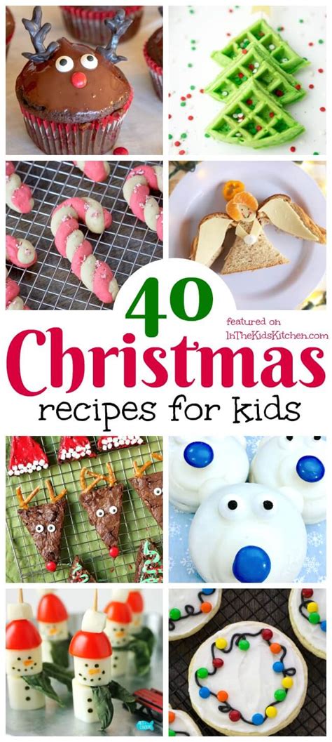 40+ delicious christmas appetizers that'll keep everyone full till the main meal. 40 Cute Christmas Recipes for Kids - In the Kids' Kitchen