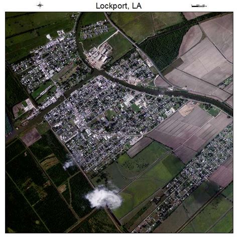 Aerial Photography Map Of Lockport La Louisiana