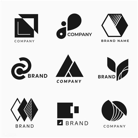 Download Premium Vector Of Company Branding Logo Designs Vector