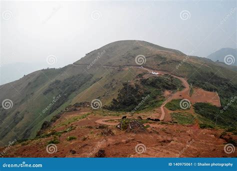 Mullayanagiri Peak Chikmagalur Karnataka Stock Image Image Of Hill