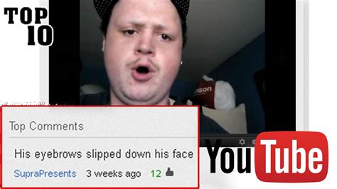 Top 10 Funniest Youtube Comments Youtube