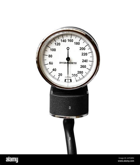 Sphygmomanometer Scale For Measuring Blood Pressure In Isolation On
