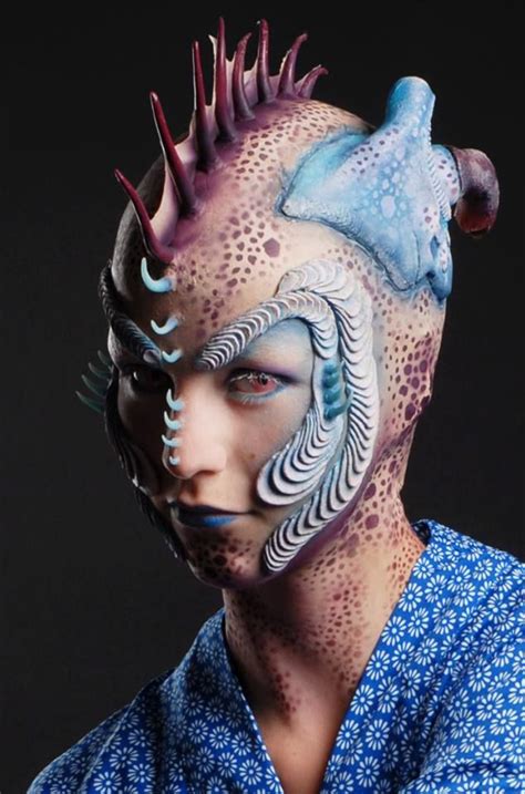 Make Up By Meva Zabun Prosthetic Makeup Fantasy Makeup Monster Makeup