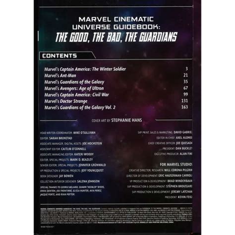 Promo Marvel Cinematic Universe Guidebook The Goodthe Badthe