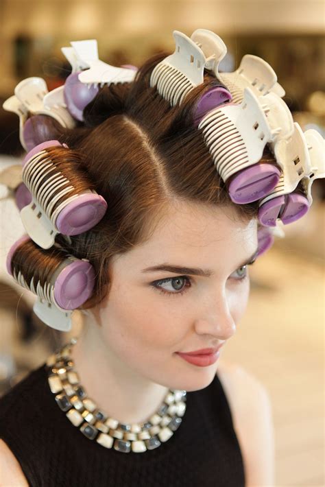 Styles Created With Hot Rollers Hot Rollers Hair Hot Roller Styles