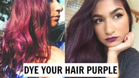 Purple Haze Manic Panic On Unbleached Hair